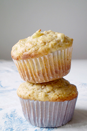 Muffins alle pere e noci