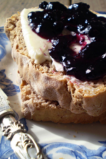 Pane con farina di castagne,