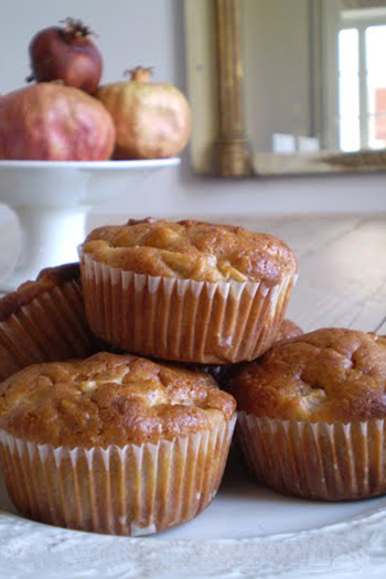 Muffins speziati alle mele