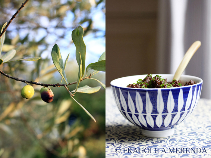 Tapenade di olive nere e fichi secchi