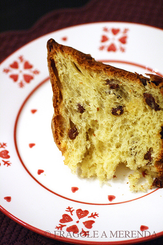 Home-made panettone