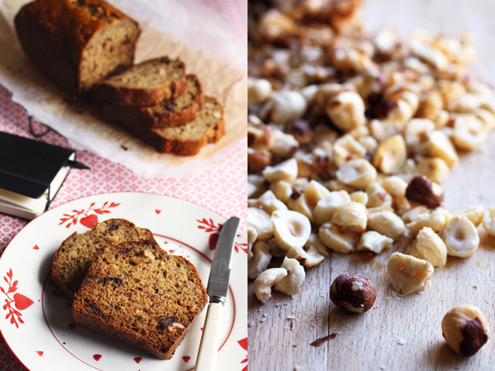 Pane alle banane con nocciole e cioccolato, by FRAGOLE A MERENDA