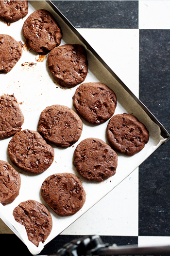 Dories Greenspan chocolate cookies