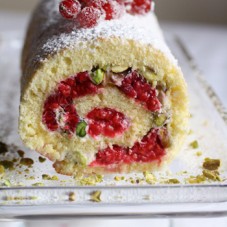 Ricetta Tronchetto Di Natale Bianco.Buche De Noel Sfida Di Natale Fragole A Merenda