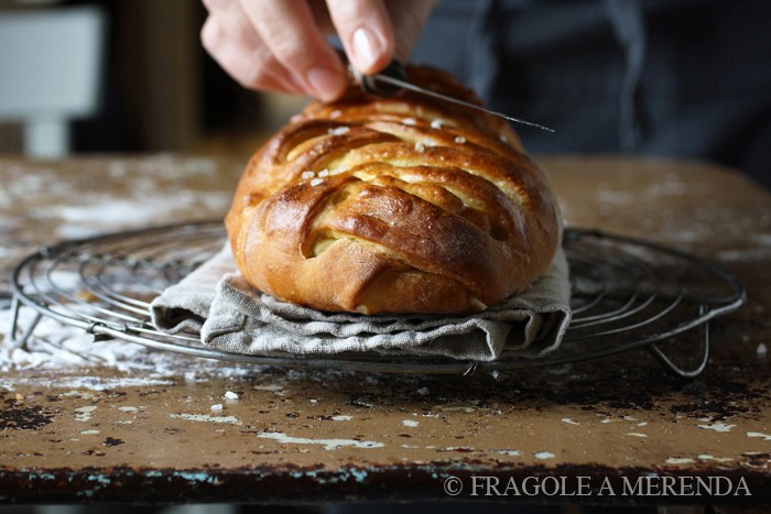 Brioche al provolone e zucchine di FRAGOLE A MERENDA